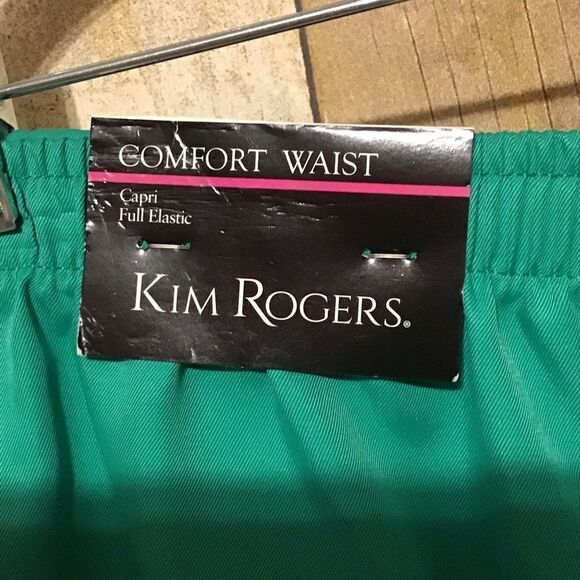 Kim Rogers Comfort Waist Capri Pants 18 Average NWT - Picture 4 of 5